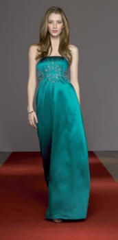 Bridgit dress in teal at �160 - Monsoon's Autumn/Winter 2006 Range